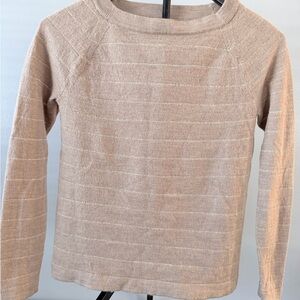 Banana Republic Light Brown Merino Wool Sweater